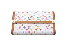 Load image into Gallery viewer, LOUIS VUITTON ルイ ヴィトン 長財布 M92659 モノグラムマルチカラー ポルトトレゾール インターナショナル ブロン 美品 中古 59880