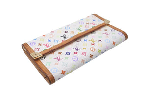 LOUIS VUITTON ルイ ヴィトン 長財布 M92659 モノグラムマルチカラー ポルトトレゾール インターナショナル ブロン 美品 中古 59880