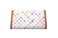 Load image into Gallery viewer, LOUIS VUITTON ルイ ヴィトン 長財布 M92659 モノグラムマルチカラー ポルトトレゾール インターナショナル ブロン 美品 中古 59880