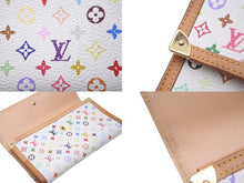 Load image into Gallery viewer, LOUIS VUITTON ルイ ヴィトン 長財布 M92659 モノグラムマルチカラー ポルトトレゾール インターナショナル ブロン 美品 中古 59880
