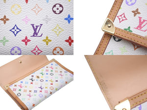 LOUIS VUITTON ルイ ヴィトン 長財布 M92659 モノグラムマルチカラー ポルトトレゾール インターナショナル ブロン 美品 中古 59880
