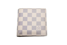Load image into Gallery viewer, LOUIS VUITTON ルイヴィトン ダミエ アズール ポルトフォイユ マルコ 二つ折り財布 コインケース付き N60018 美品 中古 59881