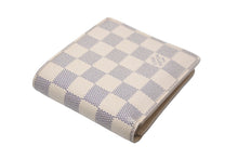 Load image into Gallery viewer, LOUIS VUITTON ルイヴィトン ダミエ アズール ポルトフォイユ マルコ 二つ折り財布 コインケース付き N60018 美品 中古 59881