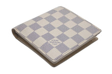 Load image into Gallery viewer, LOUIS VUITTON ルイヴィトン ダミエ アズール ポルトフォイユ マルコ 二つ折り財布 コインケース付き N60018 美品 中古 59881