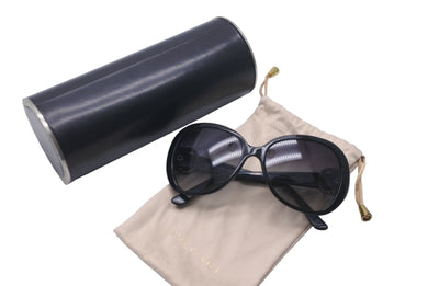 BVLGARI ブルガリ サングラス サイズ57◻︎16 135 3N プラスチック ブラック シルバー金具 8077 501/8G 美品 中古 59887