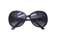 Load image into Gallery viewer, BVLGARI ブルガリ サングラス サイズ57◻︎16 135 3N プラスチック ブラック シルバー金具 8077 501/8G 美品 中古 59887