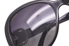 Load image into Gallery viewer, BVLGARI ブルガリ サングラス サイズ57◻︎16 135 3N プラスチック ブラック シルバー金具 8077 501/8G 美品 中古 59887