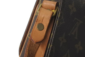 LOUIS VUITTON ルイヴィトン ショルダーバッグ ミニカルトシエール モノグラムキャンバス M51254 ブラウン 良品 中古 59890