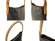 Load image into Gallery viewer, LOUIS VUITTON ルイヴィトン ハンドバッグ ルーピングGM モノグラムキャンバス M51145 ブラウン 中古 59891