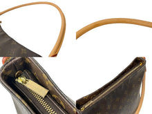 Load image into Gallery viewer, LOUIS VUITTON ルイヴィトン ハンドバッグ ルーピングGM モノグラムキャンバス M51145 ブラウン 中古 59891