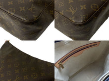 Load image into Gallery viewer, LOUIS VUITTON ルイヴィトン ハンドバッグ ルーピングGM モノグラムキャンバス M51145 ブラウン 中古 59891
