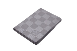 LOUIS VUITTON ルイヴィトン カードケース オーガナイザー ドゥポッシュ ダミエ グレー ホワイト 良品 中古 59893