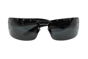 GUCCI グッチ サングラス GGロゴ サイズ70◻︎14 115 ブラック スタッズ プラスチック GG 1823/S BLCP9 美品 中古 59898