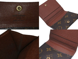 LOUIS VUITTON ルイ ヴィトン コインケース 小銭入れ M61927 モノグラム ラドロー ブラウン ゴールド フランス製 美品 中古 59899