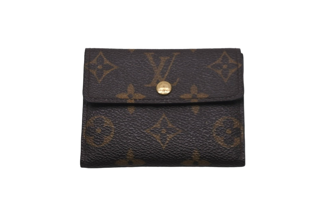 LOUIS VUITTON ルイ ヴィトン コインケース 小銭入れ M61927 モノグラム ラドロー ブラウン ゴールド フランス製 美品 中古 59899