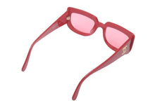 Load image into Gallery viewer, CHANEL シャネル サングラス ヴィンテージクラシック 05979 91764 プラスチック レッド ピンク ゴールド金具 美品 中古 59908