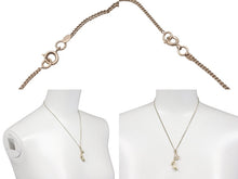 Load image into Gallery viewer, CHANEL シャネル ネックレス チョーカー ココマーク ラインストーン ハイヒール ゴールド 05A 良品 中古 59923