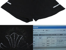 Load image into Gallery viewer, CHROME HEARTS クロムハーツ 半袖Ｔシャツ ホースシュー セメタリークロス プリント V ネック レディース ブラック 美品 中古 59937