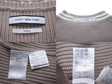 Load image into Gallery viewer, FOXEY NEW YORK フォクシー ニューヨーク スポーツ セーター ニット Vネック ブラウン 40728-LAKFZ605MY 美品 中古 59942