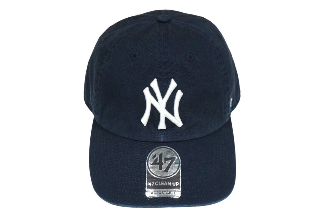 ’47 キャップ NY ニューヨーク ヤンキース クリーンナップ ネイビー コットン フリーサイズ 4573165781245 美品 中古 59964