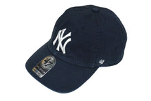 Load image into Gallery viewer, ’47 キャップ NY ニューヨーク ヤンキース クリーンナップ ネイビー コットン フリーサイズ 4573165781245 美品 中古 59964