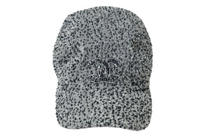 CHANEL シャネル キャップ ココマーク コットンジャガード ゴムアジャスター ブラック ホワイト M イタリア製 良品 中古 59965
