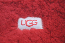 Load image into Gallery viewer, UGG FLUFFITA アグ フラッフィータ サンダル ミュール レッド ウール カーリーシープスキン S/N 1113475 美品 中古 59971
