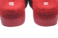 Load image into Gallery viewer, UGG FLUFFITA アグ フラッフィータ サンダル ミュール レッド ウール カーリーシープスキン S/N 1113475 美品 中古 59971