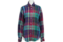 Load image into Gallery viewer, 極美品 POLO RALPH LAUREN ポロ ラルフローレン 長袖シャツ リネン マルチカラー サイズXS S#0200018065 中古 59989