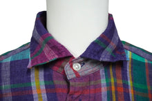 Load image into Gallery viewer, 極美品 POLO RALPH LAUREN ポロ ラルフローレン 長袖シャツ リネン マルチカラー サイズXS S#0200018065 中古 59989
