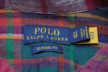 Load image into Gallery viewer, 極美品 POLO RALPH LAUREN ポロ ラルフローレン 長袖シャツ リネン マルチカラー サイズXS S#0200018065 中古 59989