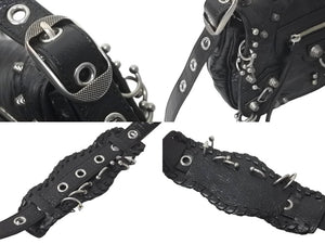 極美品 BALENCIAGA バレンシアガ ショルダーバッグ LE CAGOLE XSルカゴール ピアッシング加工 ブラック 7190822AAE31000 中古 59997