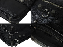 Load image into Gallery viewer, 極美品 BALENCIAGA バレンシアガ ショルダーバッグ LE CAGOLE XSルカゴール ピアッシング加工 ブラック 7190822AAE31000 中古 59997
