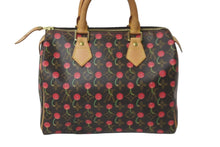 Load image into Gallery viewer, LOUIS VUITTON ルイヴィトン ハンドバッグ スピーディ25 モノグラム チェリー 村上隆 M95009 美品 中古 60000