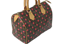 Load image into Gallery viewer, LOUIS VUITTON ルイヴィトン ハンドバッグ スピーディ25 モノグラム チェリー 村上隆 M95009 美品 中古 60000