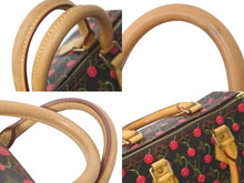 Load image into Gallery viewer, LOUIS VUITTON ルイヴィトン ハンドバッグ スピーディ25 モノグラム チェリー 村上隆 M95009 美品 中古 60000