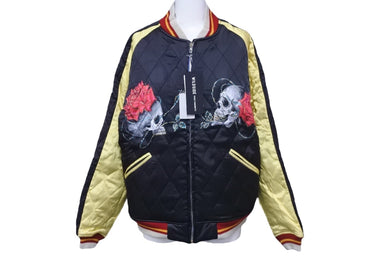 同じく同様 SAINT MICHAEL セントマイケル ブルゾン Yohjiyamamoto コラボ スカルローズ リバーシブル SM-A23-0000-C26 中古 60002 