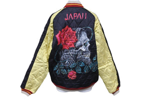 同じく同様 SAINT MICHAEL セントマイケル ブルゾン Yohjiyamamoto コラボ スカルローズ リバーシブル SM-A23-0000-C26 中古 60002 