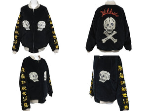 同じく同様 SAINT MICHAEL セントマイケル ブルゾン Yohjiyamamoto コラボ スカルローズ リバーシブル SM-A23-0000-C26 中古 60002 