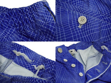 Load image into Gallery viewer, MARNI マルニ ショートパンツ ハーフパンツ コットン リネン ブルー サイズ48 総柄 PUMU0049A0 美品 中古 60023