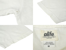 Load image into Gallery viewer, ALIFE エーライフ × WU-TANG ウータンクラウン コラボ 半袖Ｔシャツ ロゴプリント コットン ホワイト M 美品 中古 60224