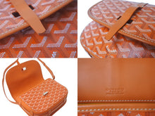 Load image into Gallery viewer, GOYARD ゴヤール ショルダーバッグ ベルヴェデーレPM オレンジ ゴヤールディンキャンバス 良品 中古 60030