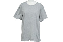 Load image into Gallery viewer, SAINT LAURENT サンローラン 半袖Ｔシャツ グレー コットン 切りっぱなし加工 サイズL TT08 464572 美品 中古 60038