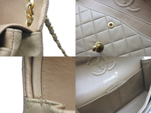 Load image into Gallery viewer, CHANEL シャネル ショルダーバッグ マトラッセ23 3番台 Wフラップ ベージュ ゴールド金具 美品 中古 60044