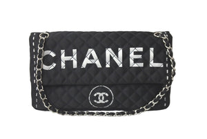 CHANEL シャネル ショルダーバッグ マトラッセ ロゴバッグ 2way チェーン ショルダーバッグ 11番台 シルバー金具 美品 中古 60045