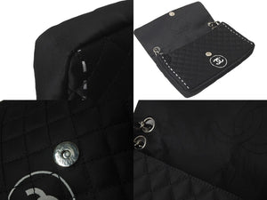 CHANEL シャネル ショルダーバッグ マトラッセ ロゴバッグ 2way チェーン ショルダーバッグ 11番台 シルバー金具 美品 中古 60045