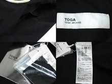 Load image into Gallery viewer, 新品同様 TOGA ARCHIVES トーガ アーカイブス ノースリーブ ストレッチ ギャザードトップ サイズ36 ブラック TA11-JK037 中古 60054