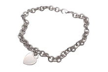 Load image into Gallery viewer, TIFFANY&amp;Co. ティファニー リターントゥネックレス チョーカー ハートトップ シルバー925 67g レディース 中古 60068