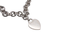 Load image into Gallery viewer, TIFFANY&amp;Co. ティファニー リターントゥネックレス チョーカー ハートトップ シルバー925 67g レディース 中古 60068