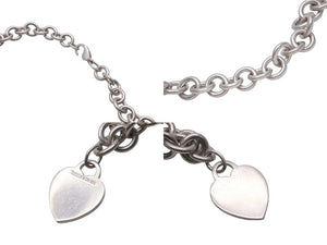 TIFFANY&Co. ティファニー リターントゥネックレス チョーカー ハートトップ シルバー925 67g レディース 中古 60068
